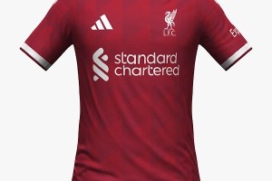kaiyun-利物浦26-27赛季主场球衣谍照：采用深红色调+白色细节装饰